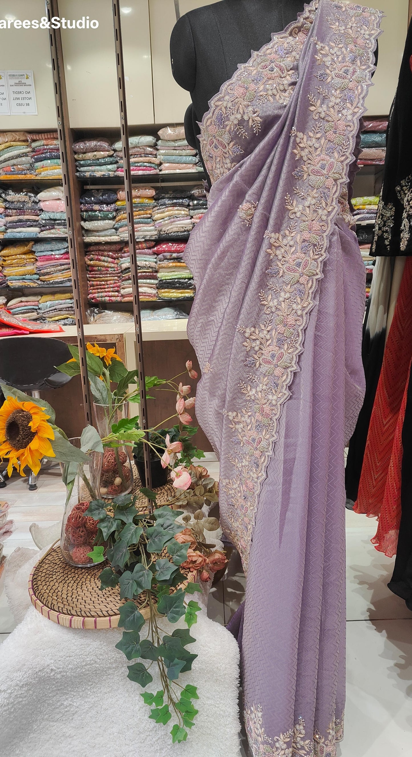 AARSAA pure tissue saree