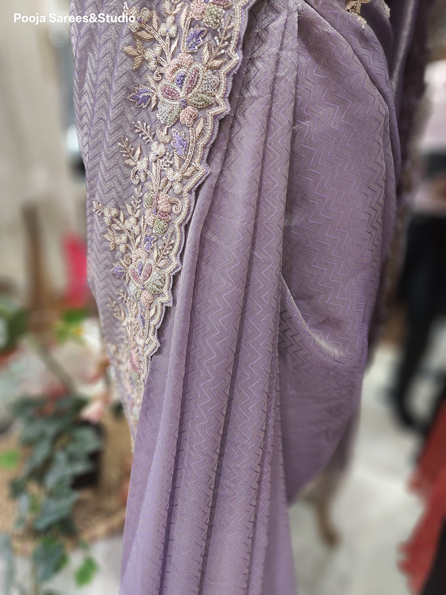 AARSAA pure tissue saree